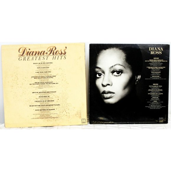 2 VTG 1976 Diana Ross Albums Records Vinyl LP Greatest Hits Mahogany Soul - Picture 2 of 8